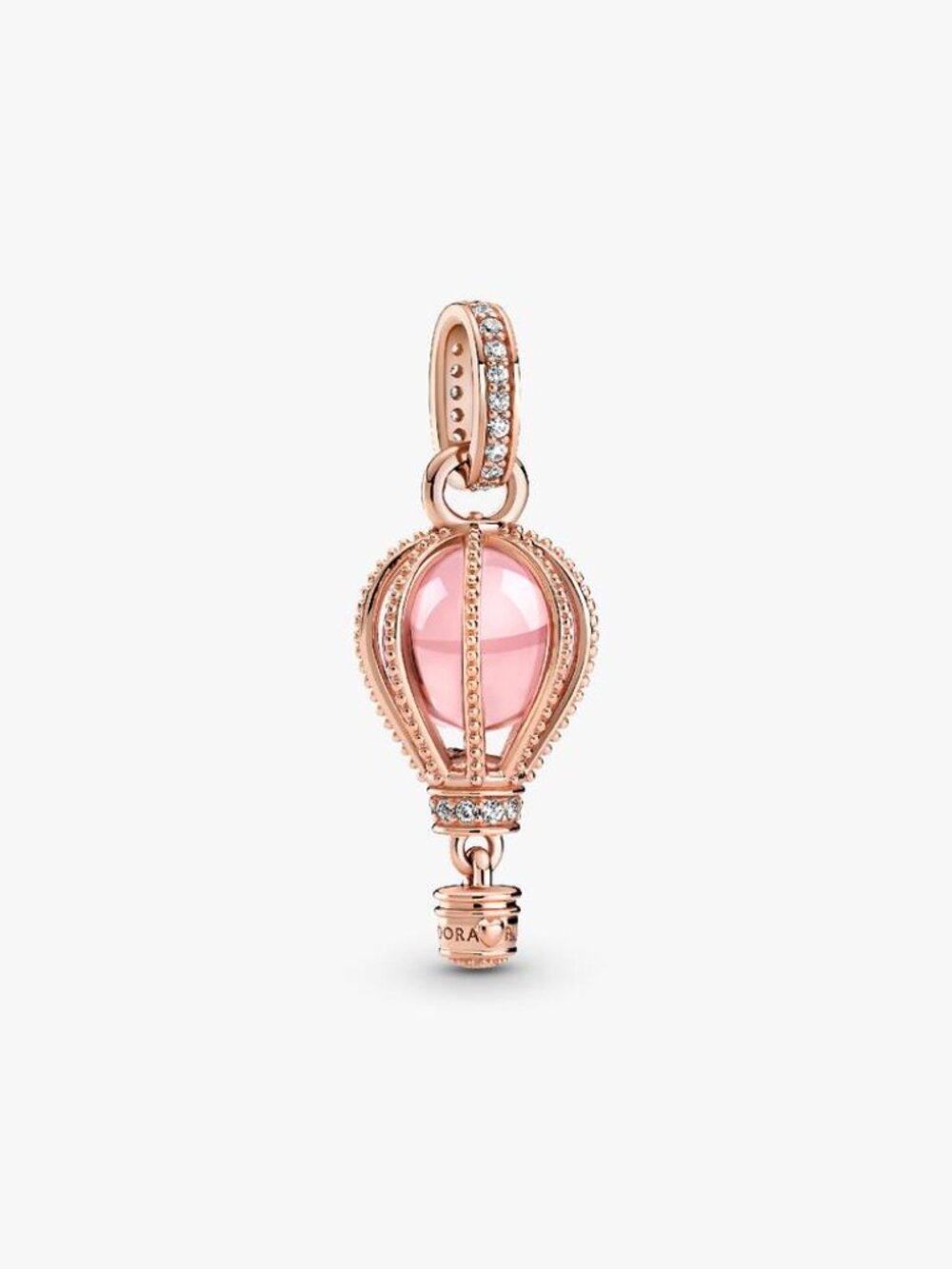 Pandora Sparkling Pink Hot Air Balloon Dangle Charm